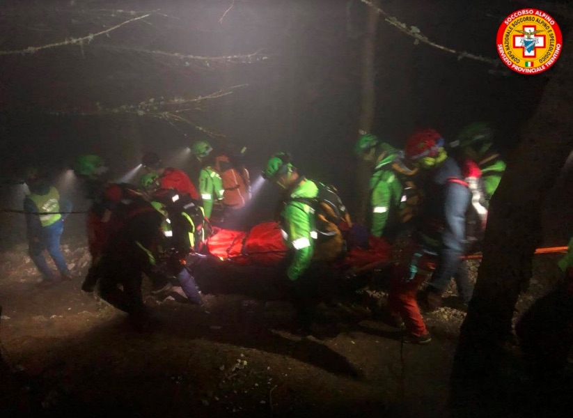 recupero nella notte sotto il becco di filadonna