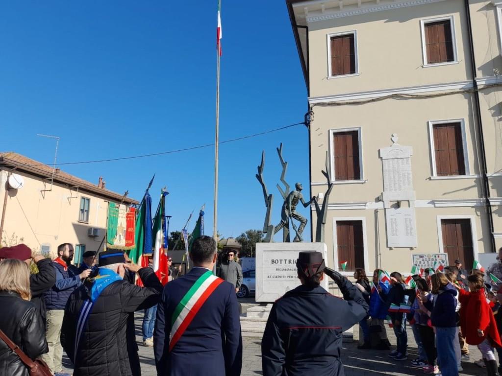 Bottrighe, un momento della cerimonia