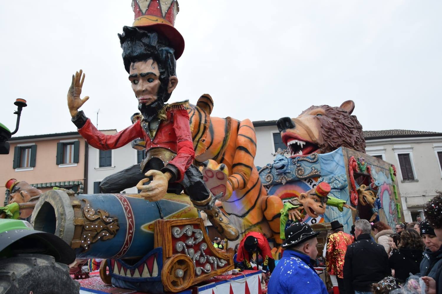 Bottrighe, immagini del carnevale