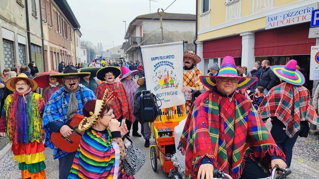 Bottrighe, un momento del carnevale