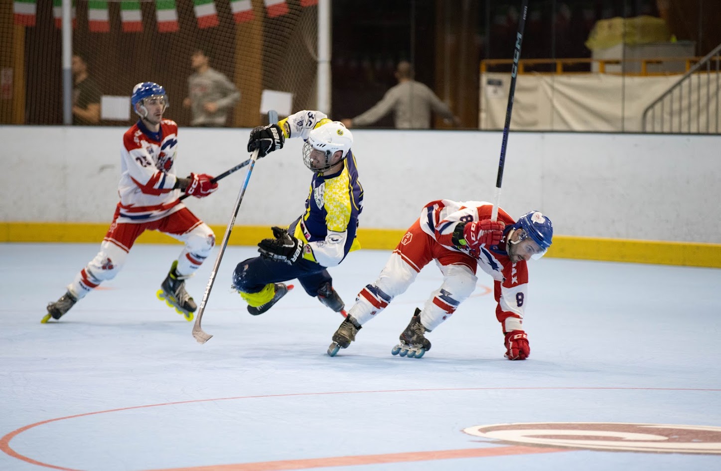 La prima semifinale senior: Milano 5 - 1 Verona