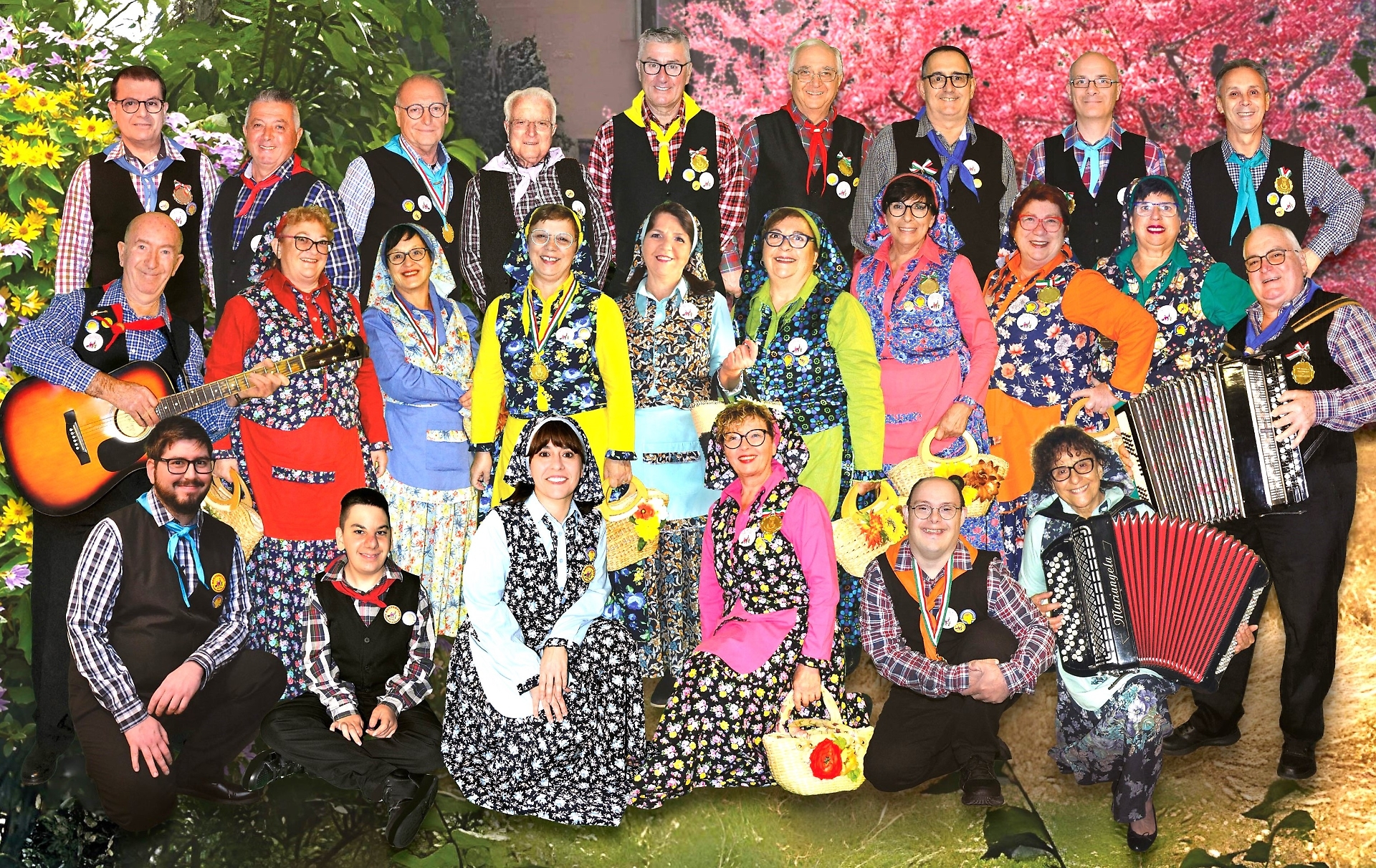 Bottrighe, il gruppo folkloristico "Bontemponi"