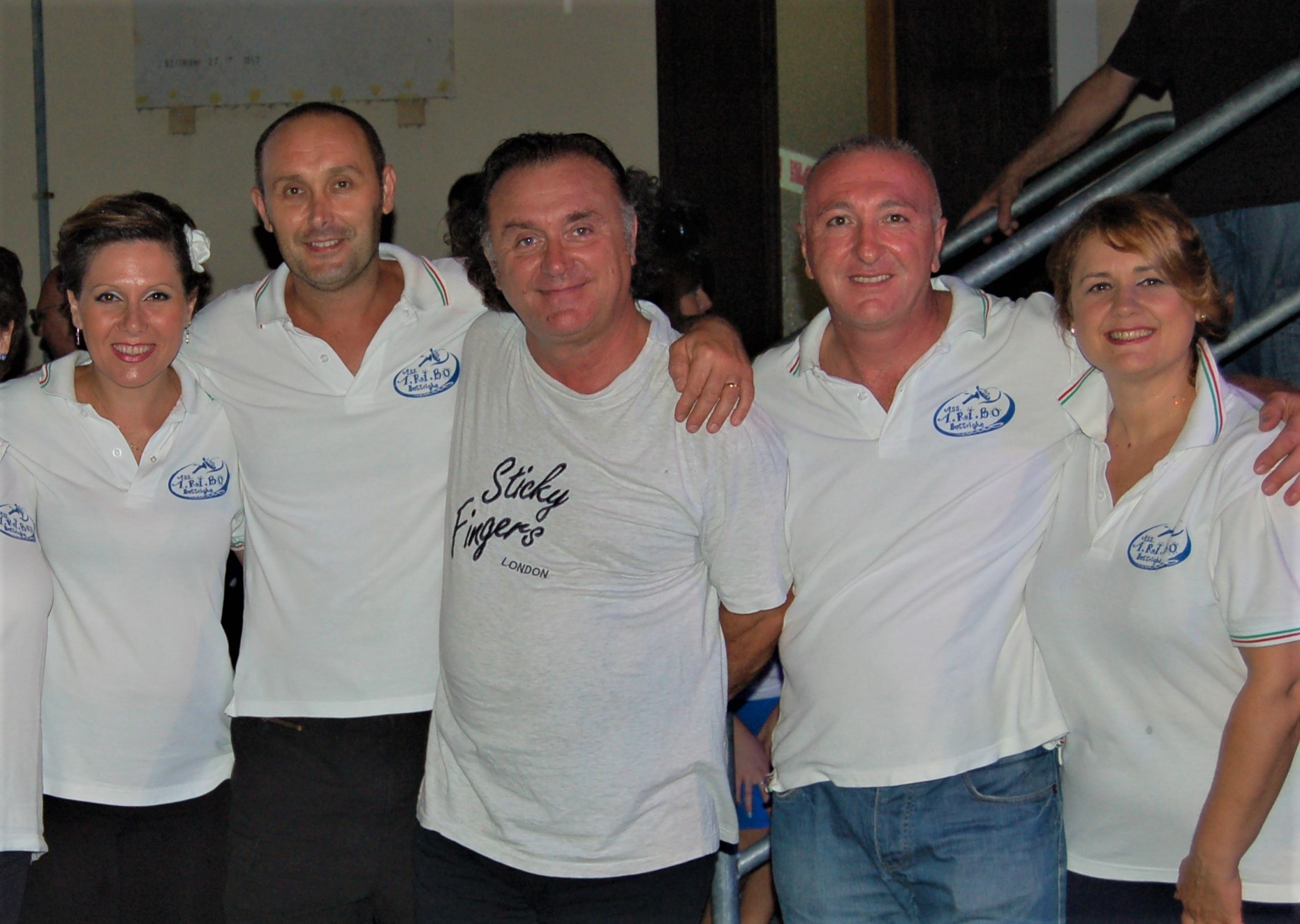 Bottrighe, alcuni volontari dirigenti dell'associazione Aribo