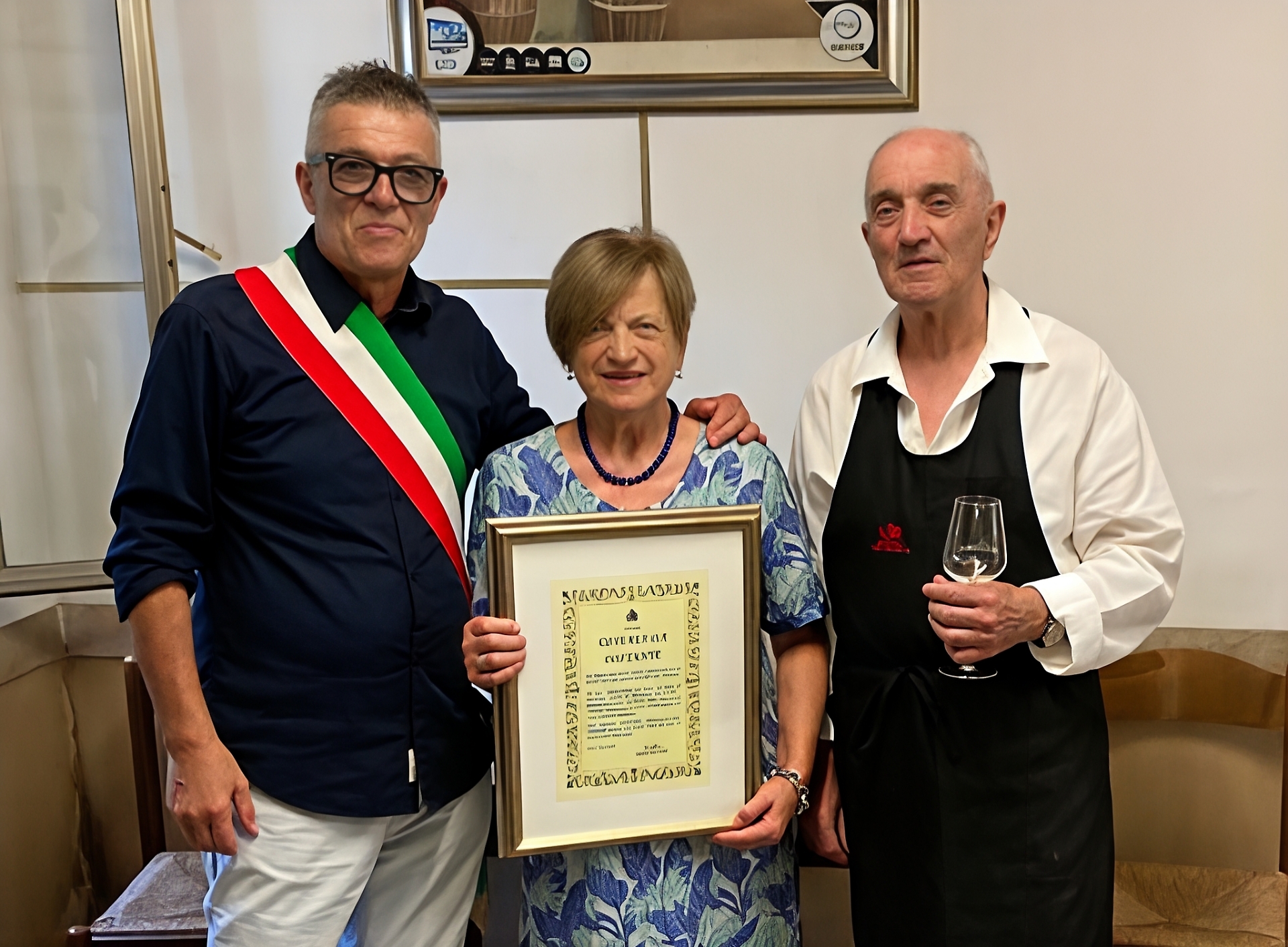 Bottrighe, dal sindaco riconoscimento ai fratelli Pivaro