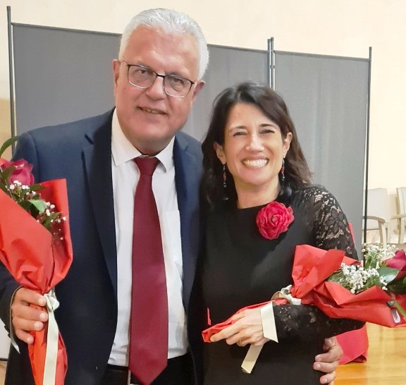 Adria, Laura Bertaglia con il relatore Ezio Trabucchi