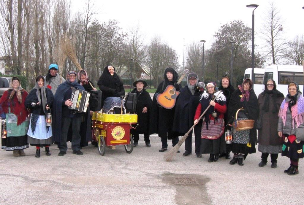Bottrighe, I Bontemponi in veste befana
