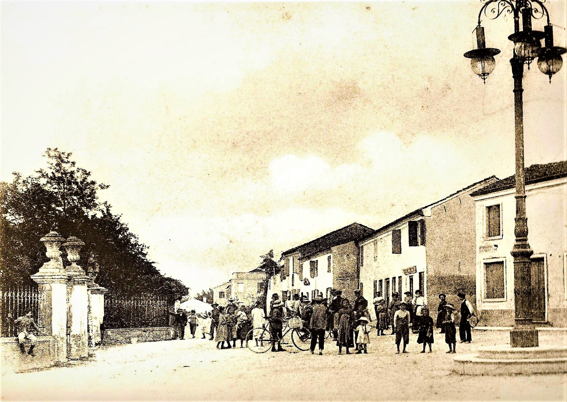 Bottrighe, la storica colonna