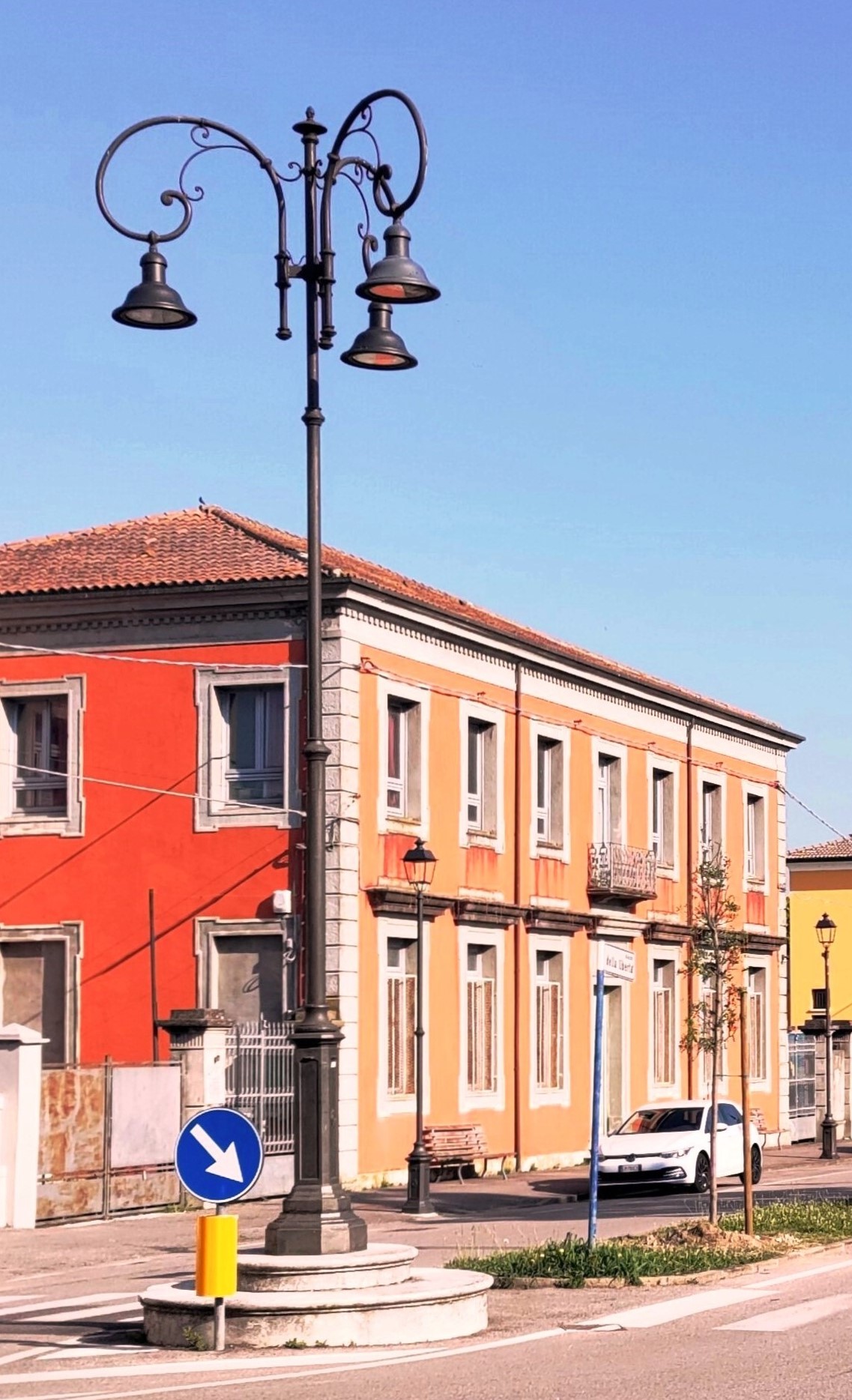 Bottrighe, l'attuale colonna