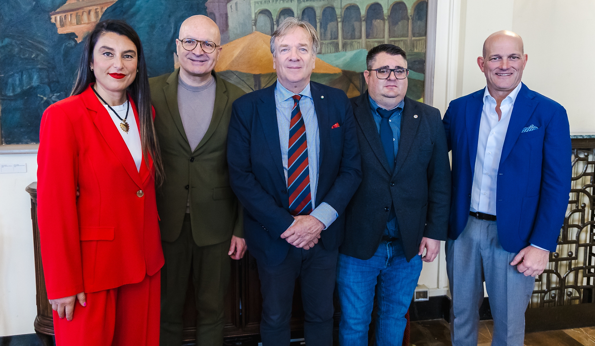 Valentina Gigante, Vincenzo Gottardo, Gino Gerosa, Mirko Bernardinello e Stefano Gallucci