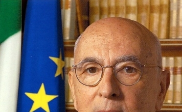 La foto da Presidente della Repubblica di Giorgio Napolitano